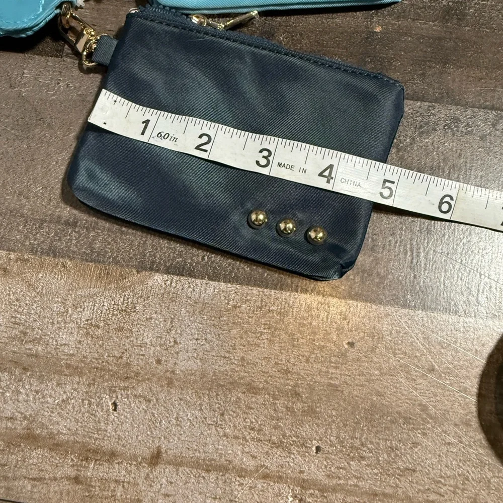 NWT‎ Anthropologie Wristlet and Clutch Set in Blues